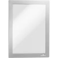 Durable Cadre d'affichage magnétique DURAFRAME MAGNETIC , format A5, argent-métallique, 5 p.