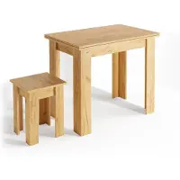 Vicco Table de salle à manger avec chaise Roman Chêne de force doré 60x90cm, Model 34186