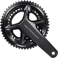 Shimano Ultegra R8100 12s Hollowtech Ii Crankset Noir 165 mm / 52/36t