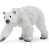Papo Figurine Ours polaire - - LA VIE SAUVAGE - Blanc - Mixte - Intérieur