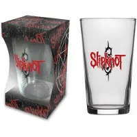Slipknot Verre à bière de - Logo - pour Indifférent - transparent - Taille Standard