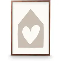 Vt wonen Cadre Photo VT Wonen Wood Warm Brown 51 x 71 x 2,5 cm