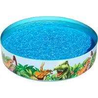 Bestway Piscine Ronde Fill N Fun Dinosaur 244x46 Cm