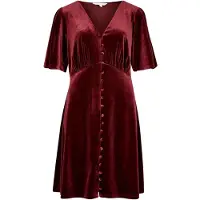 Apricot Robe de soirée bourgogne