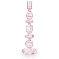 Pip studio Chandelier Pip Studio Glass Swirl Large Pink 28cm