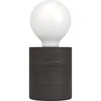 Eglo Turialdo 1 lampe à poser - E27 - 10 cm - Noir