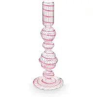 Pip studio Chandelier Pip Studio Glass Swirl Medium Pink 22cm