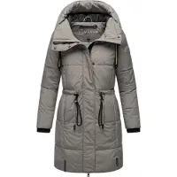 NAVAHOO Manteau d’hiver 'Zuckertatze XIV' gris