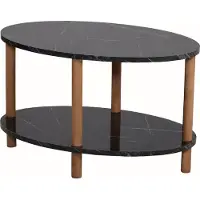 Optimus [] Table basse Højreby avec étagère inférieure