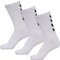 Hummel Chaussettes de sport noir / blanc