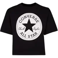 Converse T-Shirt noir / blanc
