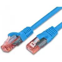 Wirewin Câble patch : UTP 10m bleu (U/UTP, CAT6, 10 m)