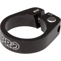 Pro Collier de serrage de tige de selle 31,8 mm noir
