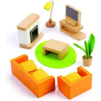 Hape Salon Avec Cheminée