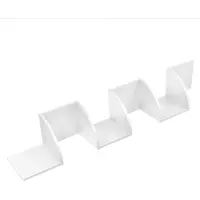 En.casa Étagère Murale Blanc Mat Design Rétro Model 13