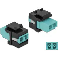 DeLOCK - Connecteur modulaire - LC x 2 - Noir