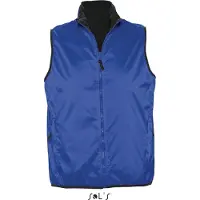 Sol Bodywarmer Unisexe Réversible Winner Royal Blue - Sol's 44001 - Taille L