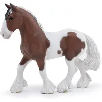 Papo - peint la main - Figurine - Tinker Mare - 51570 - Horses - Animaux - Collecble - Pour les enfants - adapts aux garons et aux filles - d