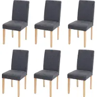 Mendler Chaise de salle à manger Littau (lot de 6)