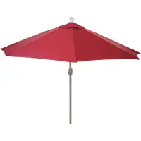 Mendler Parasol Lorca semi-circulaire 2,7m UV 50