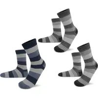 Normani Chaussettes bleu / anthracite / olive / noir