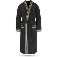 Normani Peignoir long sable / gris / noir