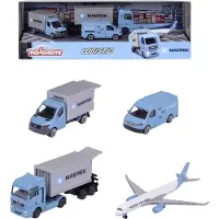Majorette Jouets - 4 Parties - Logistique Maersk - - UneTaille - Voiture