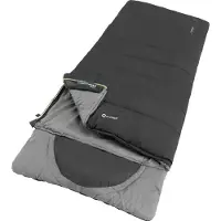 Outwell Contour Sleeping Bag Gris Long / Right Zipper