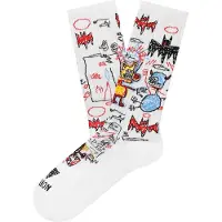 Jimmy Lion Chaussettes Athletic Basquiat Batman Taille L