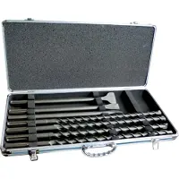 Makita Burin - - D-42494 - SDS-max - 7 pièces - Acier - Pack complet