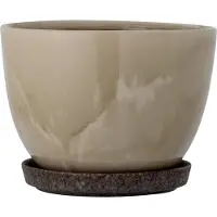 Bloomingville | Pot De Fleurs Ritva | Marron | Grès | 82060181