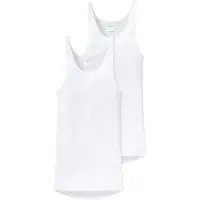 Schiesser Maillot de corps blanc