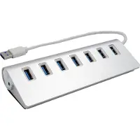 EXSYS EX-1137, USB 3.2 Gen 1 (3.1 Gen 1) Type-A, USB 2.0, USB 3.2 Gen 1 (3.1 Gen 1) Type-A, 5000 Mbit/s, Blanc, 0.3 m, USB
