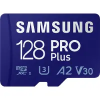 Samsung Pro Plus 128 Go microSDXC + Adaptateur SD