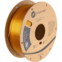 Polymaker PolyLite PETG, Couleur:Or, Taille du filament:1.75mm, Poids:1 kg