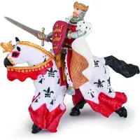 Papo Figurine Roi Arthur - Le Monde Medieval - Mixte - Intérieur - 3 ans et plus