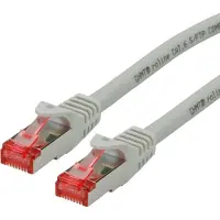 Roline Patchkabel Cat.6 S/FTP (PiMF), Component Level, LSOH, grau, 1,5 m
