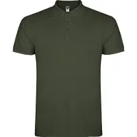 GOR Roly PO6638 | Polo Star homme, piqué - Couleur : Venture Green 152 - Taille : XL