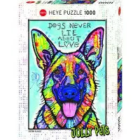 Heye puzzle 1000 pièces - Jolly Pets : Les chiens ne mentent jamais