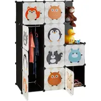 Relaxdays Étagères sans boulons (110.50 x 46.50 x 145 cm)