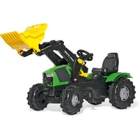 Rolly Toys Trettraktor Deutz-Fahr 5120, Frontlader, Sitz verstellbar, für Kinder