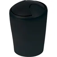 Spirella Move poubelle salle de bain - 21x15x15 cm - noir b00af894sq