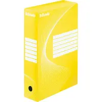 Esselte Boîte à fichiers 25 pcs Jaune 80 mm