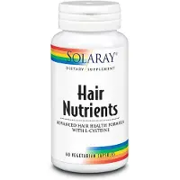 Solaray Nutriments Pour Les Cheveux 60 Unités