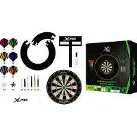 Xqmax Jeu de fléchettes de compétition XQmax 90 pcs. 23 g noir