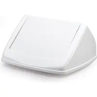 Durable Couvercle poubelle DURABIN 40L rectangulaire, Blanc, 1801574011