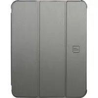 Tucano Etui Folio pour iPad 10ème génération 10,9" 2022 Gris Satiné Transparent