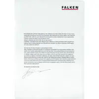 Falken Pochette porte-documents Economy (A4, 100x)