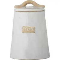 Bloomingville Pot Bandit Avec Couvercle | Blanc | Grès | 82057718