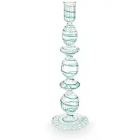 Pip studio Chandelier Pip Studio Glass Swirl Large Light Blue 28cm